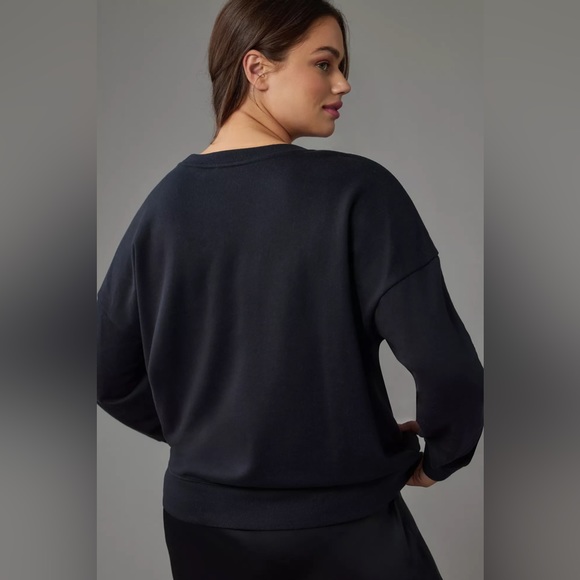 Phthalo Ruth ‘Bonne Année’ Varsity Crew Pullover - Picture 4 of 6